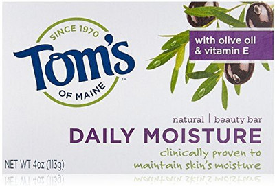 

Tom's Of Maine Moisturizing Bar Daily Bars (Pack of 6)(113 g, Pack of 6)