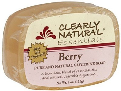 

Clearly Natural Glycerine Soap Berry Bar(113.36 g, Pack of 3)