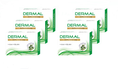 

Dermal Antibacterial Soap - Pack of 6(450 g, Pack of 6)