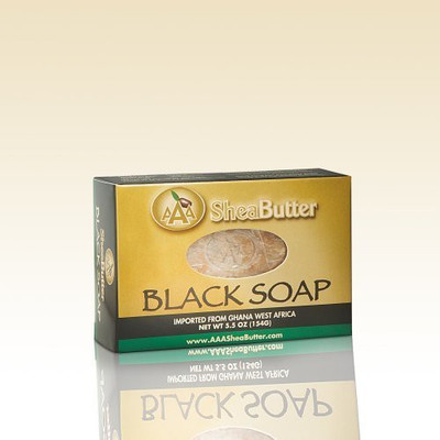 

AAA Shea Butter Black Soap Bar(154 g)