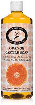

Carolina Castile Soap Orange w/Organic(960 ml)