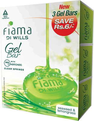 

Fiama Di Wills Clear Springs Gel Bar - Pack of 3(125 g, Pack of 3)
