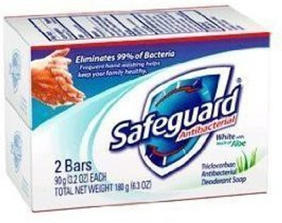 

SafeGuard Antibacterial Soap Bars (3 Pack = 6 Bars)(180 g)