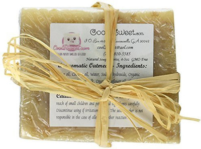 

Cool 2 Sweet Soap All Natural Oatmeal Shea Butter Soap Gift Set Specialized For Sensitive Or Dry Skin(135 ml)