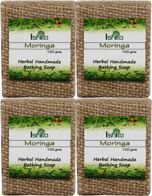 

Ishita International Moringa Soap(400 g, Pack of 4)