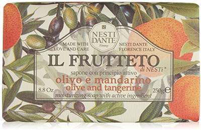 

Nesti Dante Il Frutteto Olive and Tangerine Natural Bar Soap for Bath Hands and Body(250 g)