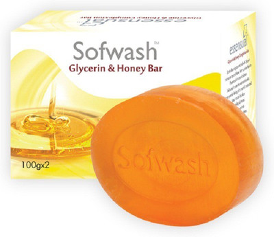 

Modicare Sofwash Glycerin & Honey Bar 100g (Pack Of 4)(400 g, Pack of 4)