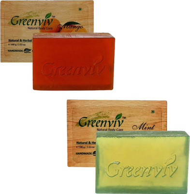 

Greenviv Mango With Mint Soap(200 g)