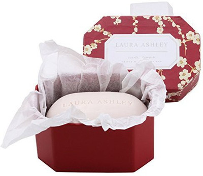 Somerset Laura Ashley SCARLET DAMASK Luxurious Triple Milled Soap Bar With Geranium(250 ml)
