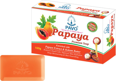 Pavo Papaya Premium Soap(100 g)
