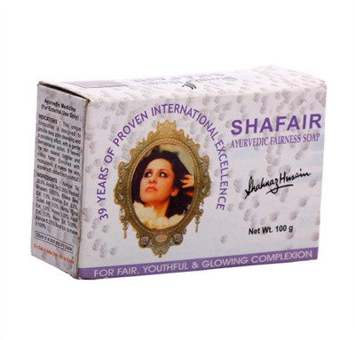 

Shahnaz Husain Shafair Ayurvedic Fairness Soap(100 g)