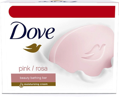 Dove Pink Rosa Beauty Bathing Bar(300 g, Pack of 3)