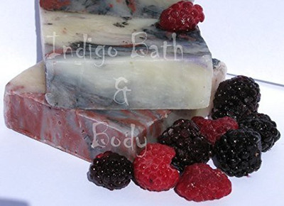 

Indigo Bath and Body, LLC Black Raspberry Vanilla - Handmade Artisan Soap(100 g)