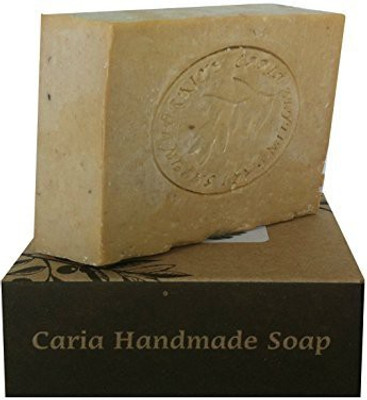 

Caria Handmade Soap Olive Oil Bar Soap Traditional Natural Castile Handmade Turkish Village From Turkey for Hair Body Face All Skin Types Scent Fragrance Free Vegan (110g) FBA(110 g)