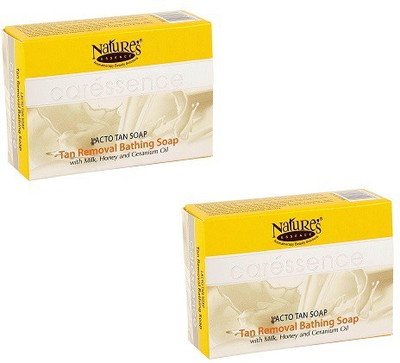 

Nature's Essence Lacto Tan Clear Fairness Soap (Pack Of 2 )(75 g)