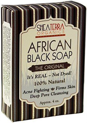 

Shea Terra Organics Shea Terra Authentic African Black Soap(120 g)