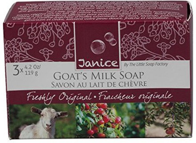 

EasyComforts The Little Soap Shop Goat's Milk Soap Pack of 3(119 g, Pack of 3)