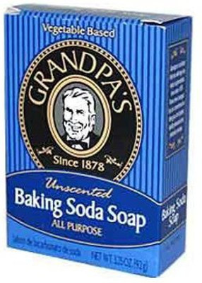 

Grandpa Soap Baking Soda Bar Soap - 6 per case. by(97.5 ml)