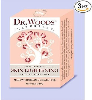 

Dr. Woods Naturals Dr. Woods: Bar Soap Rose Skin Lightening (3 pack)(149 g)