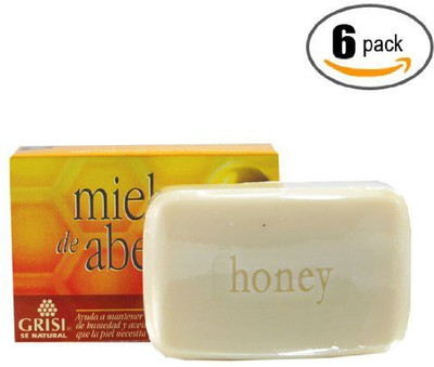 

Kodiake 6pk - Honey Bee Soap - Jabon Miel de Abeja - Grisi (6 Units)(105 ml)