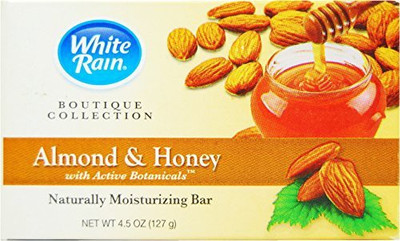 

White Rain Boutique Collection Almond & Honey Bar Soap - Pack of 2(127 g)