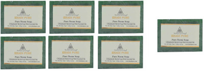 

Khadi Pure Natural Handmade Pure Neem Soap with essential Oil(875 g, Pack of 7)