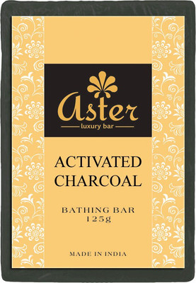 

Aster Luxury Activated Charcoal Soap 125g - Pack of 12(1500 g, Pack of 12)