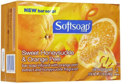 

Softsoap honeysuckle and orange(440 g, Pack of 4)