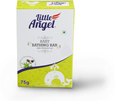 

Little Angel Baby Bathing Bar Pack of 4(75 g)