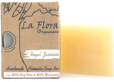 

La Flora Organics Royal Jasmine aromatic handmade soap bar(100 g)