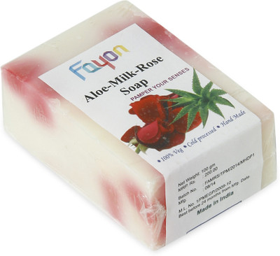 

Fayon Aloe-Milk-Rose Soap(100 g)