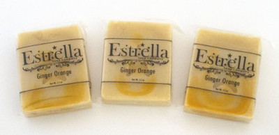 

Estrella Handmade Natural Vegan Soap 3 Bars Ginger Orange(99.19 g, Pack of 3)