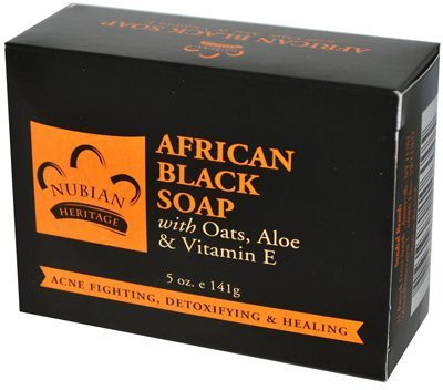 

Nubian Heritage : African Black Bar Soap(141 g)