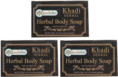 

Khadi Rishikesh Herbal Chocolate Body Soap-Pack of 3 Each(125 g, Pack of 3)