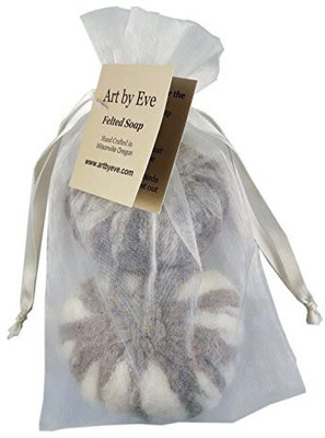 

Art by Eve Original Felted Soap Hand Bar 2 Pack (Natural)(10 g)