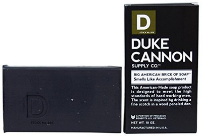 

Duke Cannon Mens Soap Brick - Big American Brick Of Soap - Smells Like Accomplishment(283.4 g)