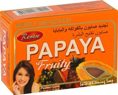 

Renew papaya fruity skin whitening soap 101% Pure(135 g)