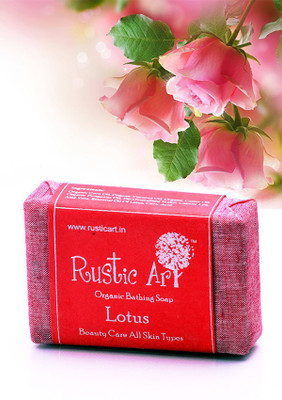 

Rustic Art Organic Lotus Soap(100 g)