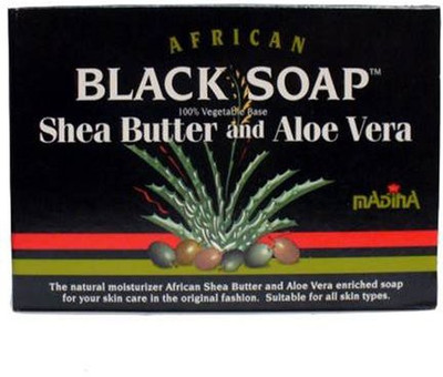 

African Formula Black Soap Shea Butter & Aloe Vera(140 g, Pack of 6)