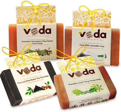 

Veda Essence Natural Veda Herbal soap combo(125 g, Pack of 4)