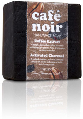 

Nyassa Cafe Noir handmade Activated Charcoal premium soap(150 g)