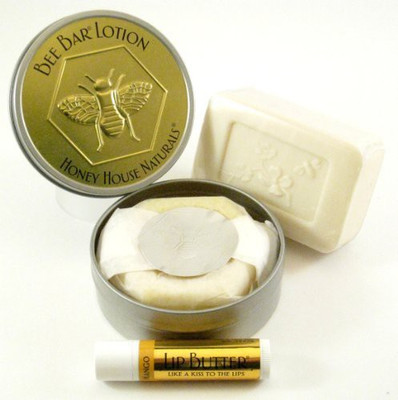 Honey House Naturals Soap 3 Piece Gift Set - Vanilla(230 g, Pack of 3)