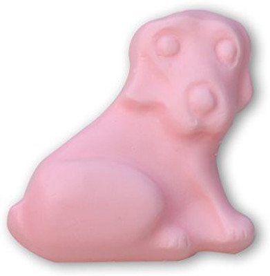

Dr. Melumad Pale Pink Dog Shaped Soap Bar Strawberry Scented - Dead Sea Cosmetics Vegan(50 g)