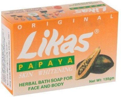 Likas Papaya Soap Papaya Skin Whitening Soap(135 g) available at flipkart for Rs.230