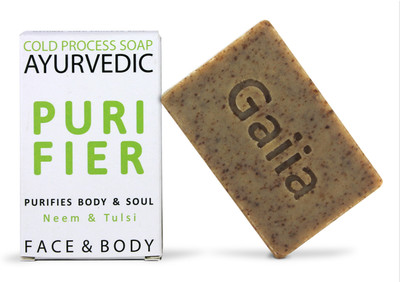 

Gaiia Purifier Neem & Tulsi, 100% Natural Ayurvedic Cold Process Soap(100 g)