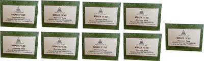 

Khadi Pure Natural Handmade Aloevera Soap with essential Oil(1125 g, Pack of 9)
