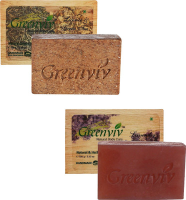 

Greenviv Licorice & Green Tea With Lavender Soap(200 g)