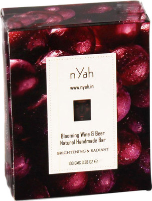 Nyah Blooming Wine & Beer Natural Handmade Bar(100 g) Nyah Blooming Wine & Beer Natural Handmade Bar(100 g)