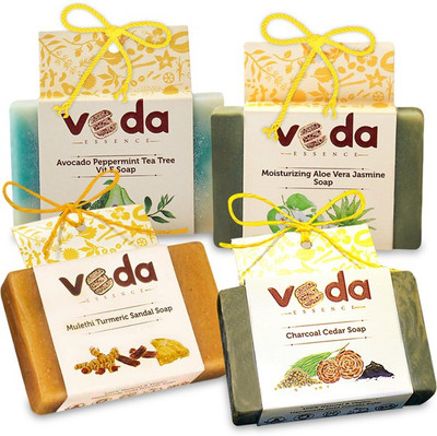 

Veda Essence Natural Veda Natural soap combo(125 g, Pack of 4)