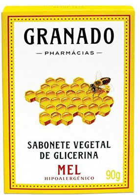 

Granado Linha Glicerina Sabonete Vegetal Em Ra De Glicerina Mel Soap(90 g)